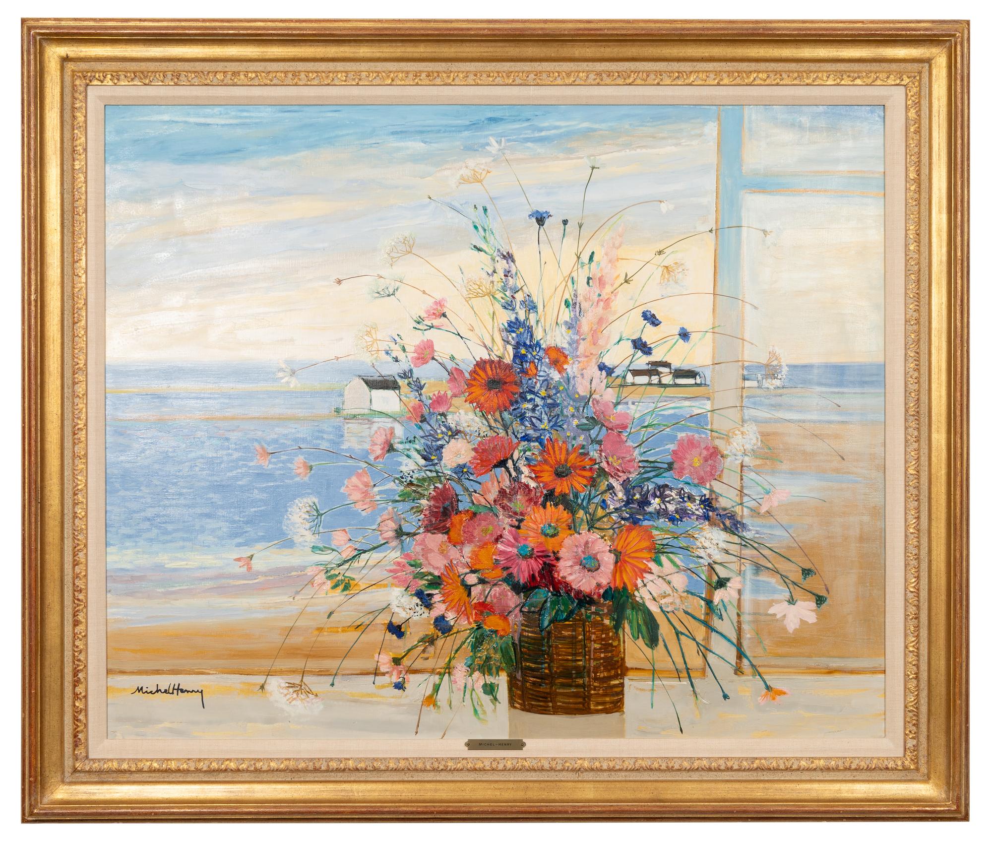 Still Life in Front of Open Window