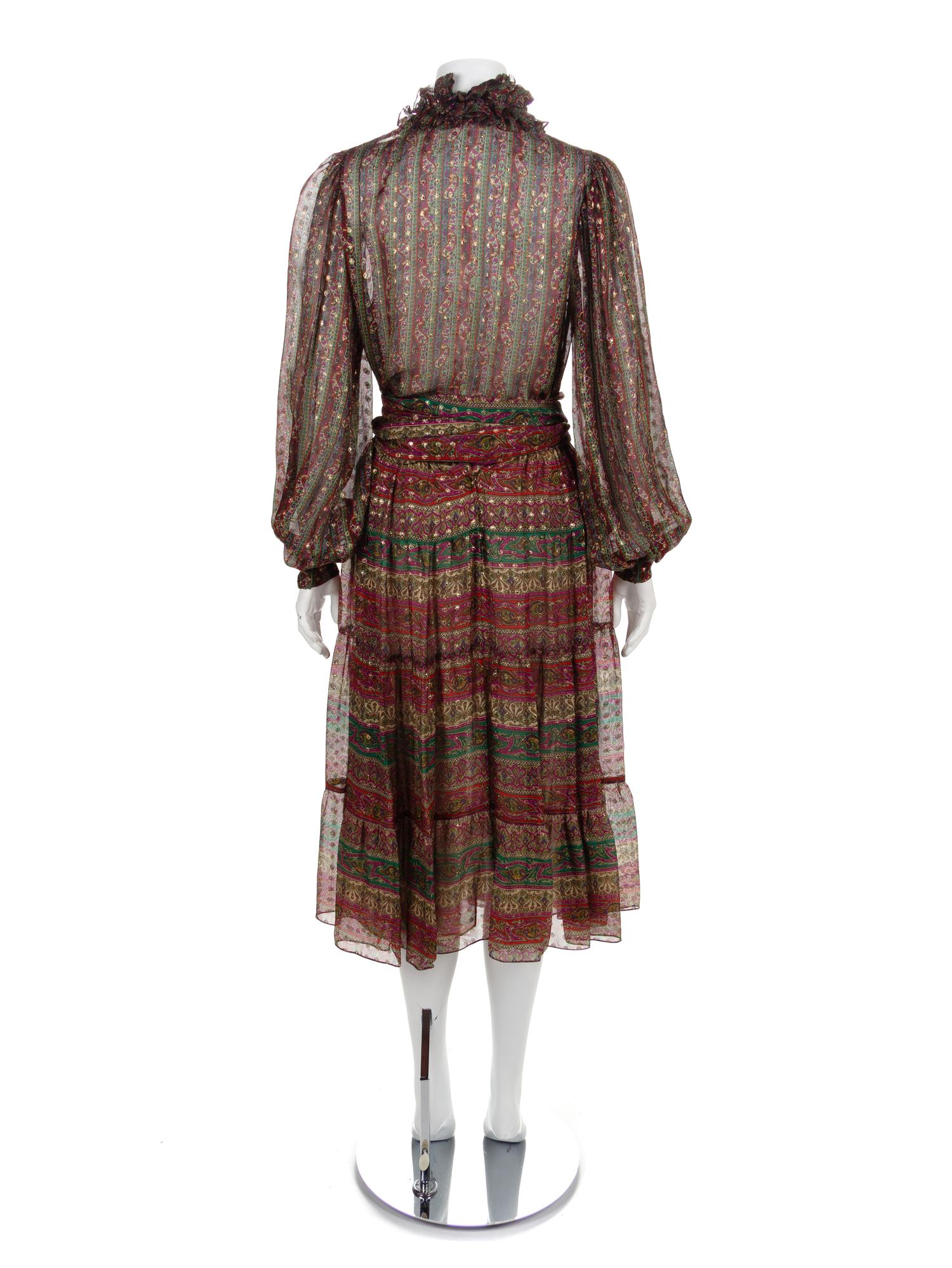 Four-Piece Dress, 1970-80s