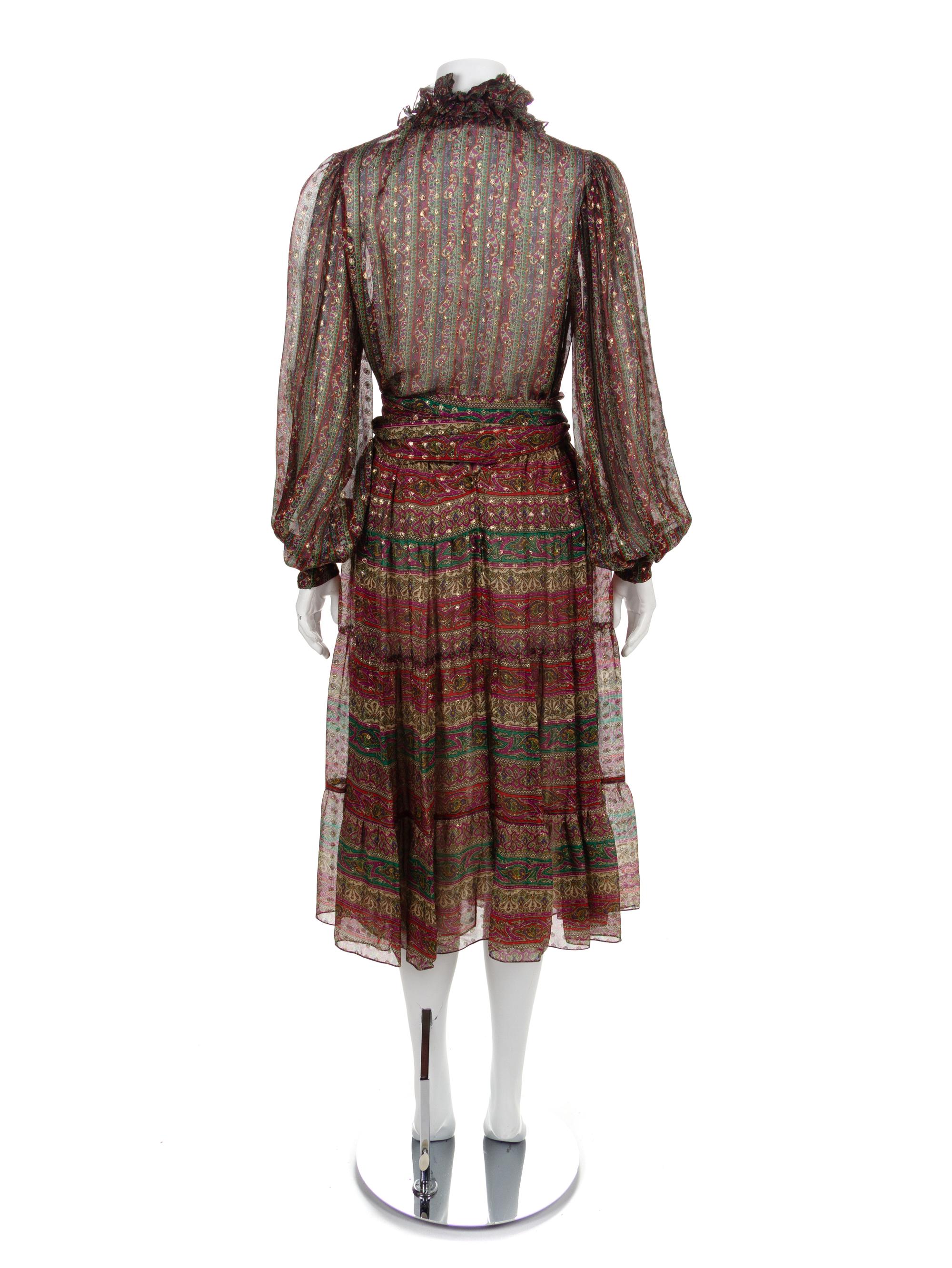 Four-Piece Dress, 1970-80s
