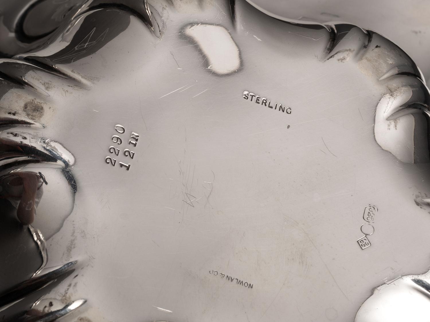 Two American Silver Bowls