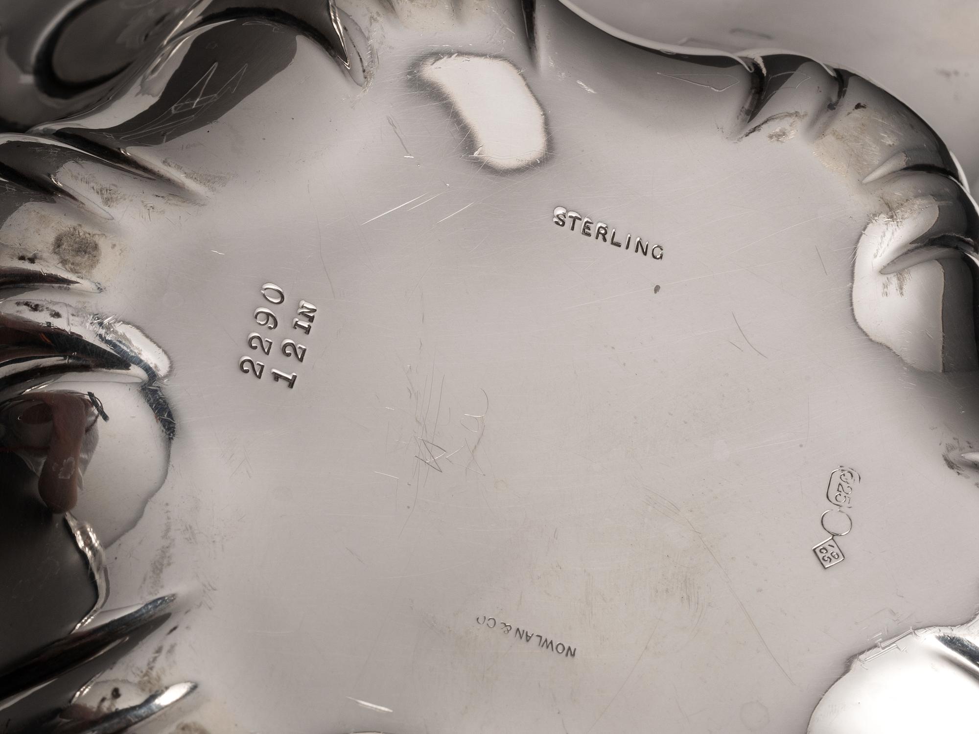Two American Silver Bowls