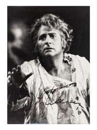 [20TH-CENTURY OPERA SINGERS]. A group of 6 signed photographs or photographic prints of opera singers from the 1970s-1990s, comprising images of: