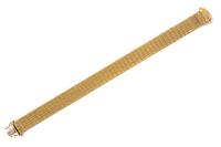 A 14 Karat Yellow Gold Bracelet,
