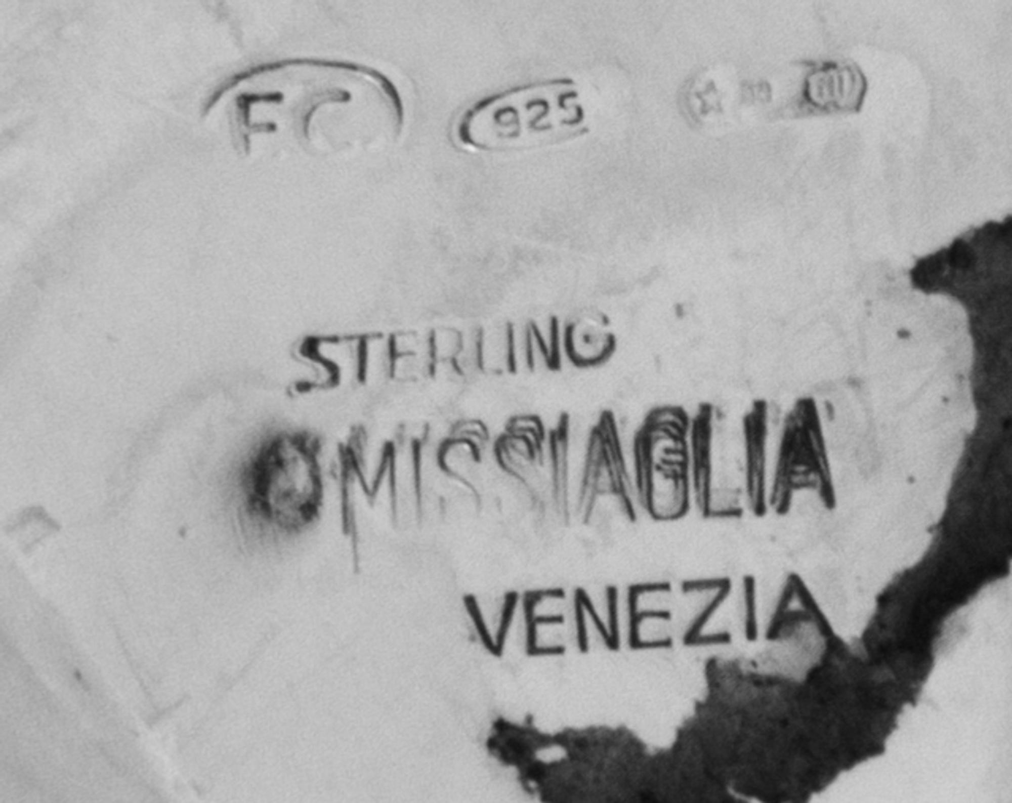 A Buccellati Silver Smoking Set Height of larger 3 1/2 inches. — MISSIAGLIA, VENICE, 20TH CENTURY
