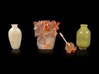 Three Chinese Snuff Bottles