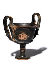 An Attic Black-Glazed Kantharos