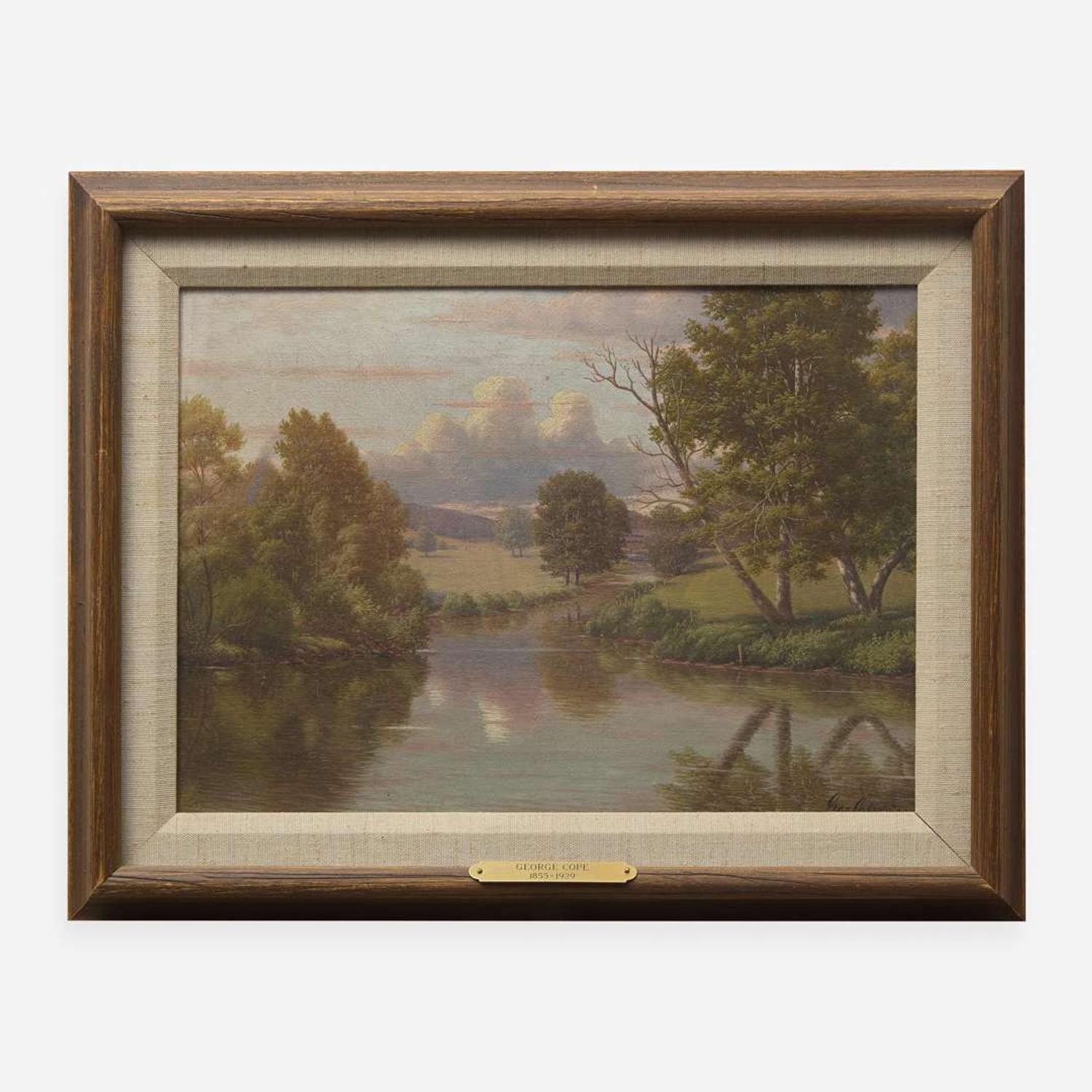 George Cope (American, 1855-1929) Fork of the Brandywine
