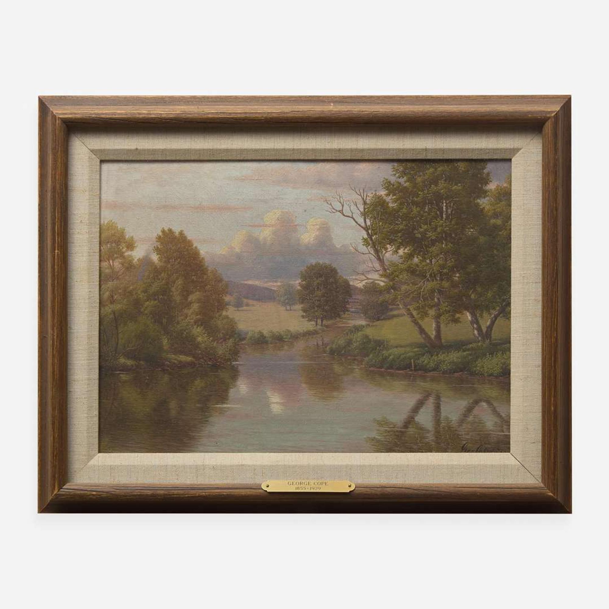 George Cope (American, 1855-1929) Fork of the Brandywine