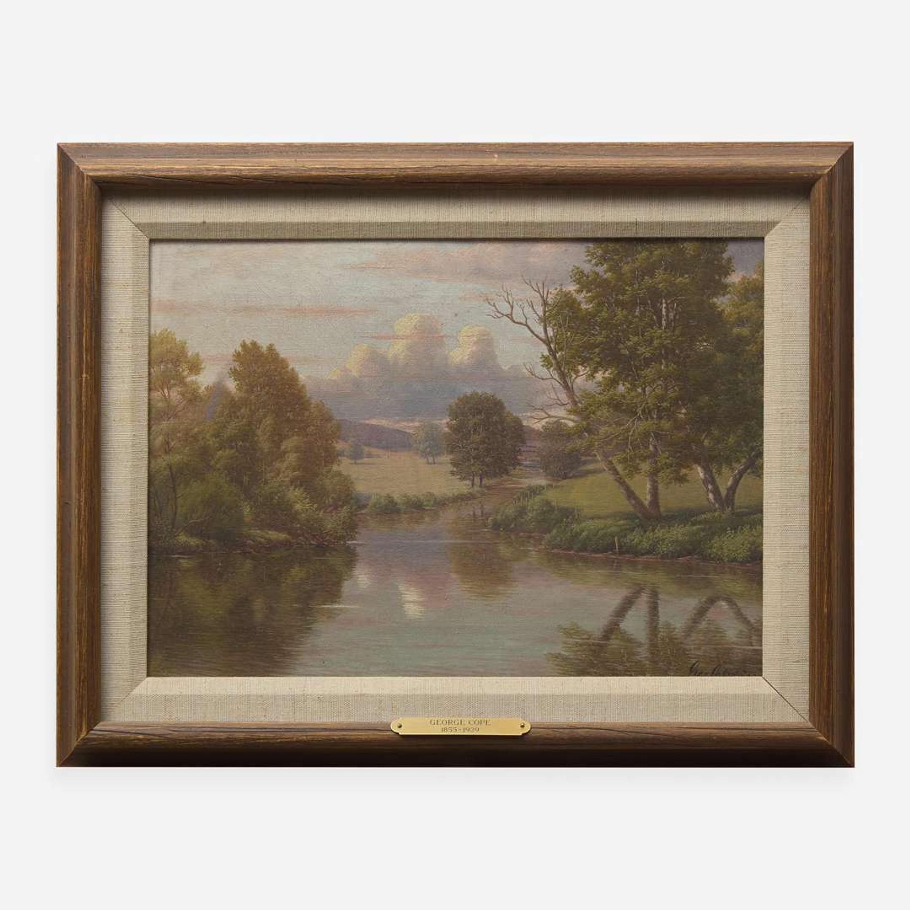 George Cope (American, 1855-1929) Fork of the Brandywine