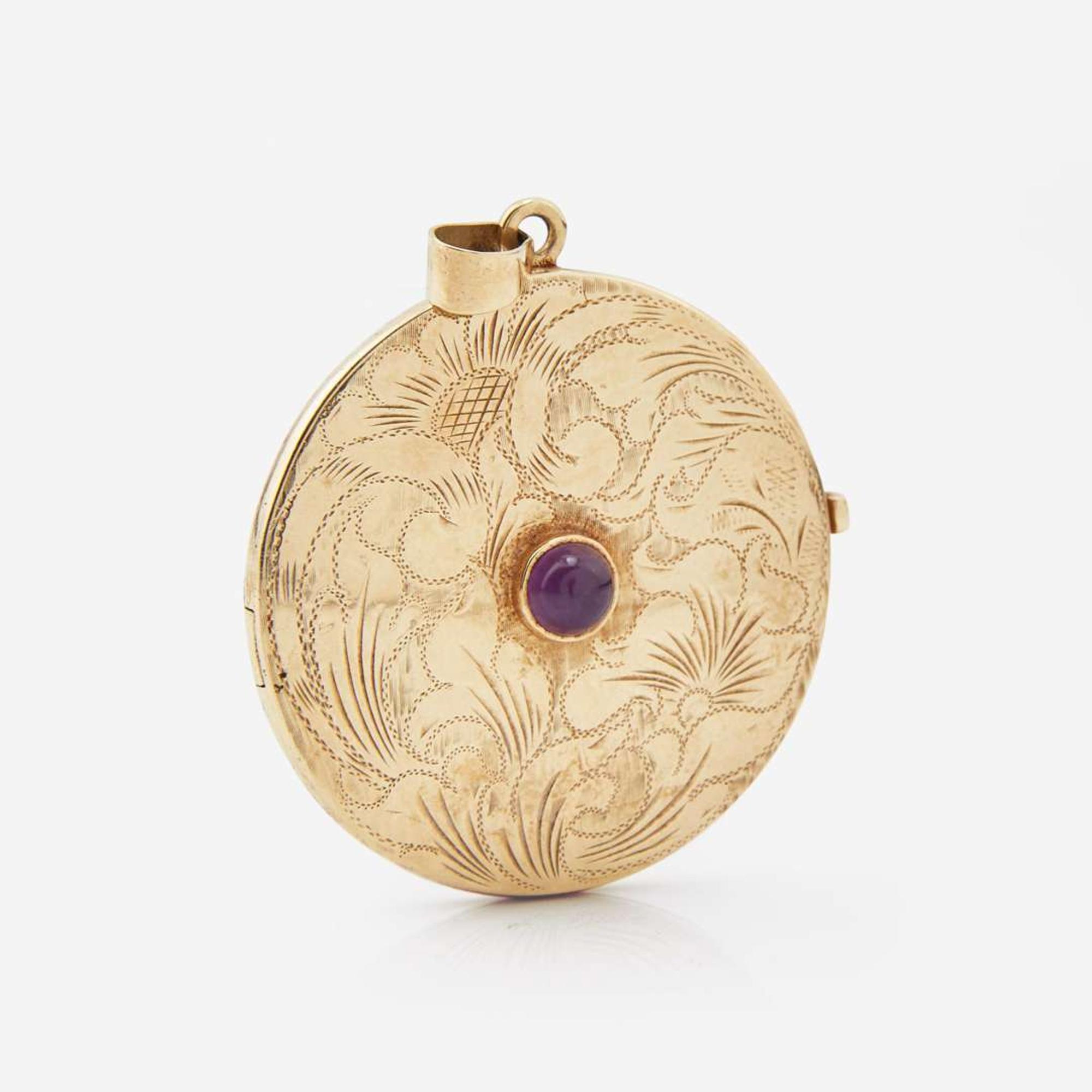 An Assorted Collection of Yellow Gold and Gemstone Jewelry