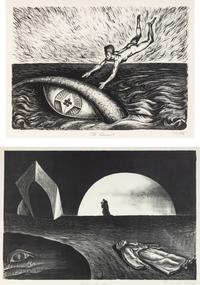 The Descent and Cold Inferno (two works), c. 1935-1939