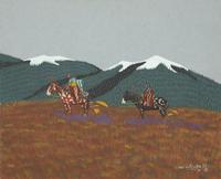 Six Works: To Catch a Pony, Warrior, Selecting Camp Site, Moving On, Winter Traveler and War Leader