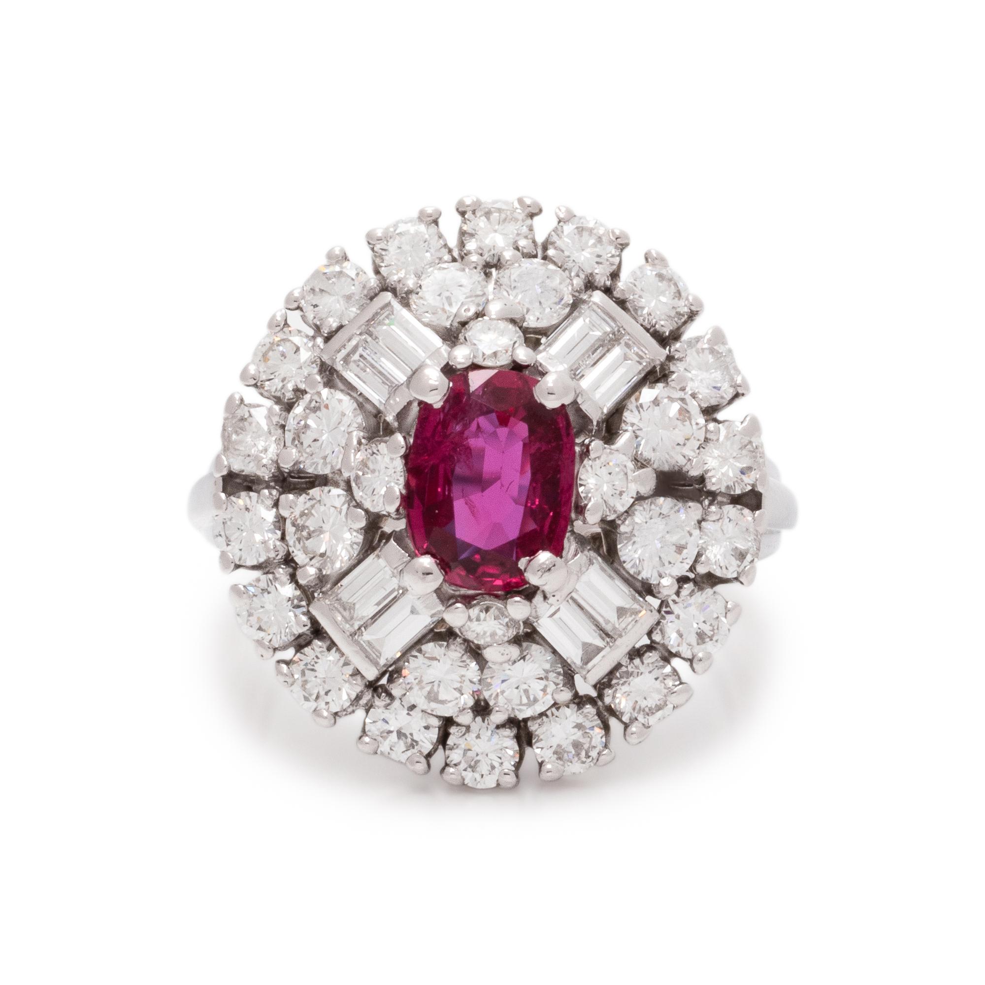 RUBY AND DIAMOND RING