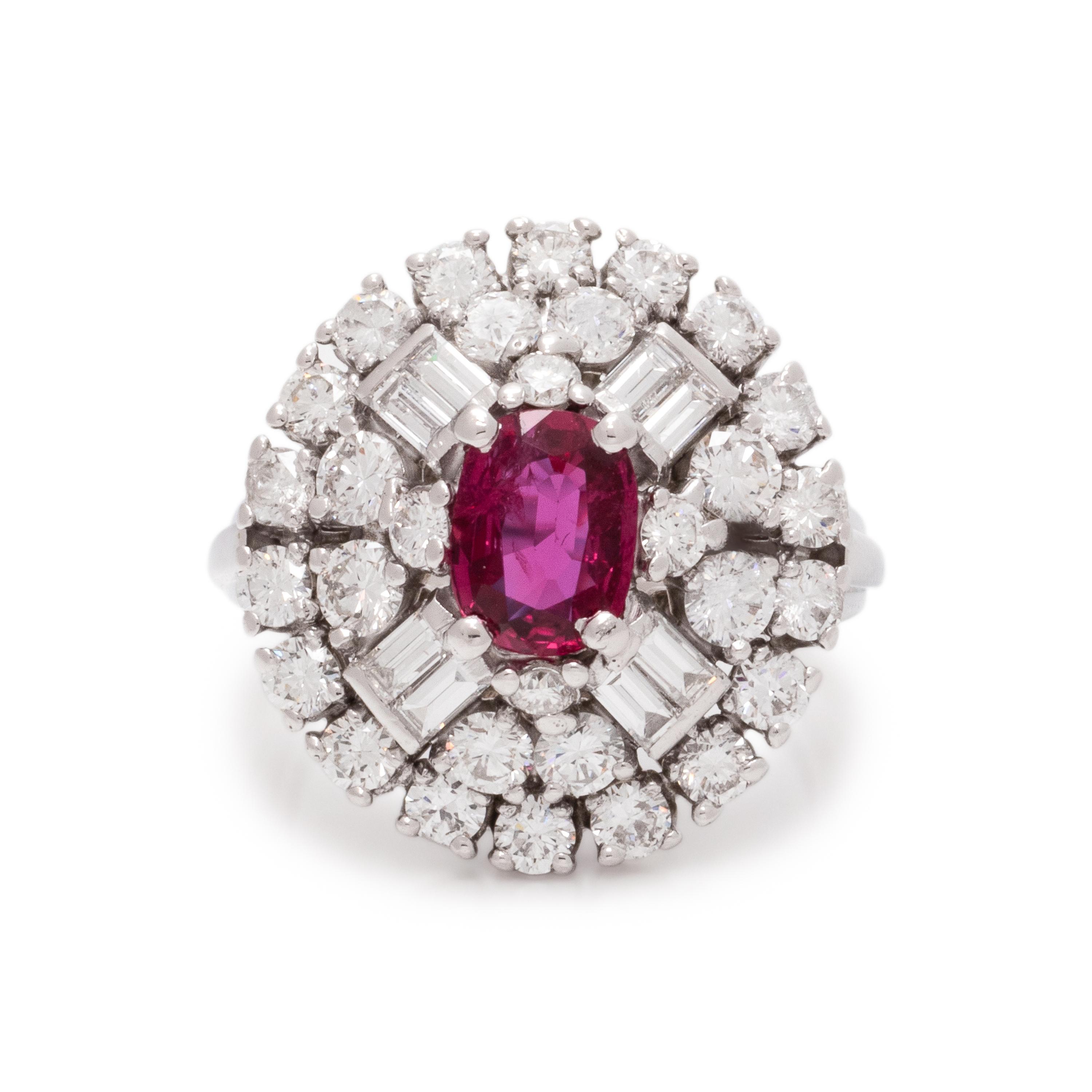 RUBY AND DIAMOND RING