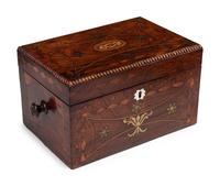Three English Table Caskets