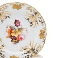 A Set of Six Coalport Porcelain Dessert Plates