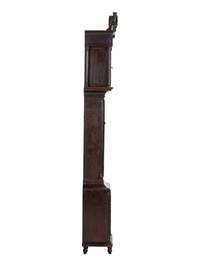 A German-Pennsylvania Mahogany Tall Case Clock