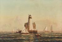 Henry Newell Cady (American, 1849–1935) — Steppingstone Lighthouse, 1877