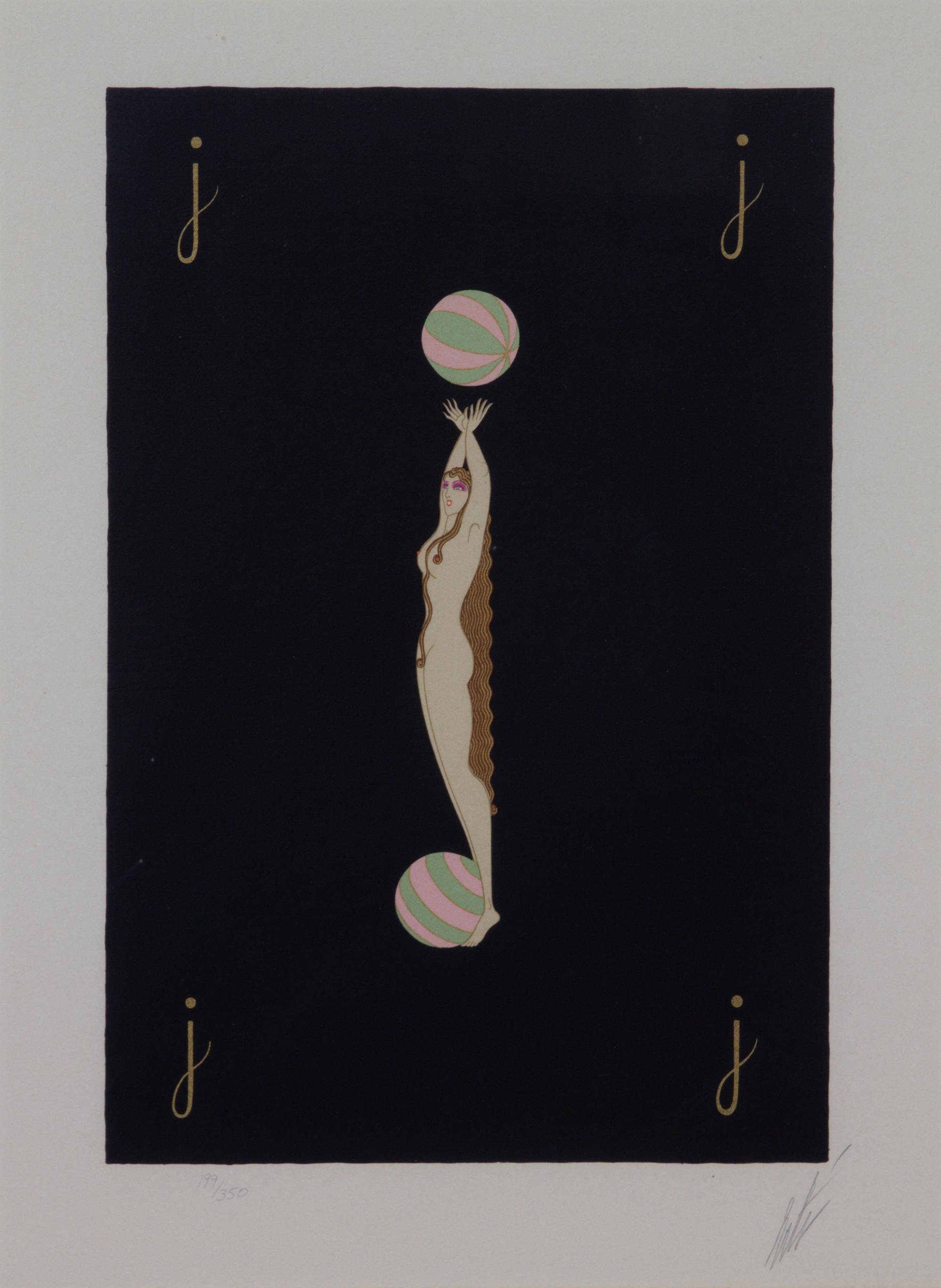 Erte, (French, 1892-1990), The Alphabet Suite, 1796-77