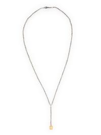 SOPHIA D., COLORED DIAMOND AND DIAMOND LAVALIER NECKLACE