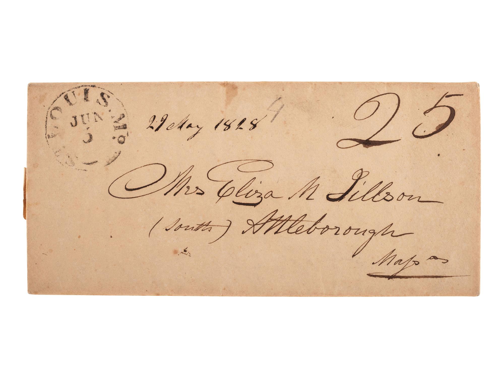 [MISSOURI] -- [MISSOURI TERRITORY]. Ephemera related to early Missouri settlement and history, including a grand jury indictment for cheating with a "gambling device" adapted for playing cards.