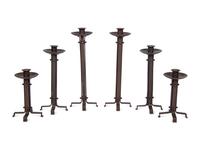 A Set of Six Candlesticks