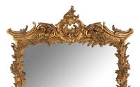 An Italian Giltwood Pier Mirror