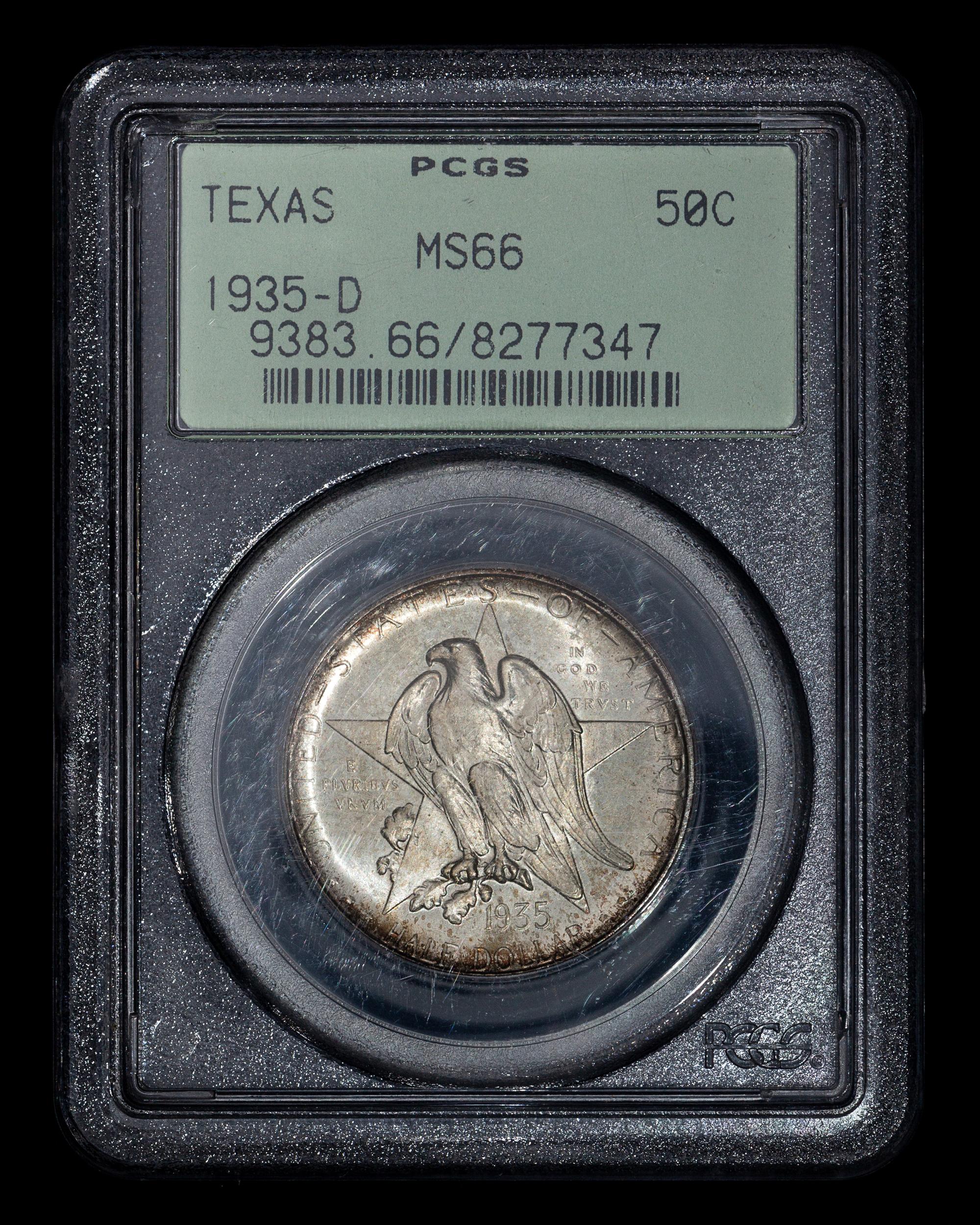 A United States 1935-D Texas Commemorative 50c Coin