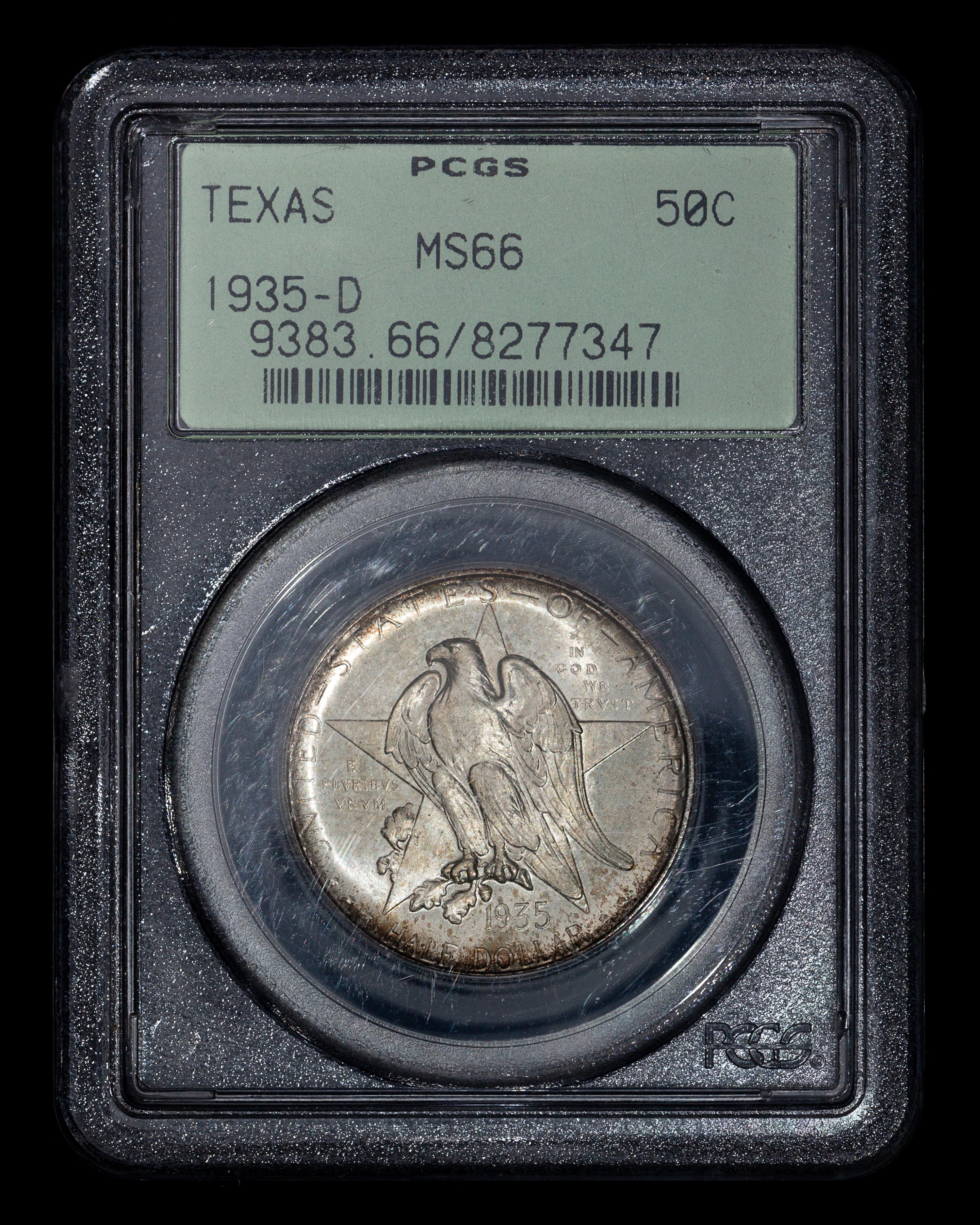 A United States 1935-D Texas Commemorative 50c Coin