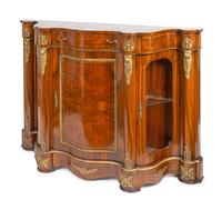 A Victorian Walnut Credenza — LATE 19TH CENTURY