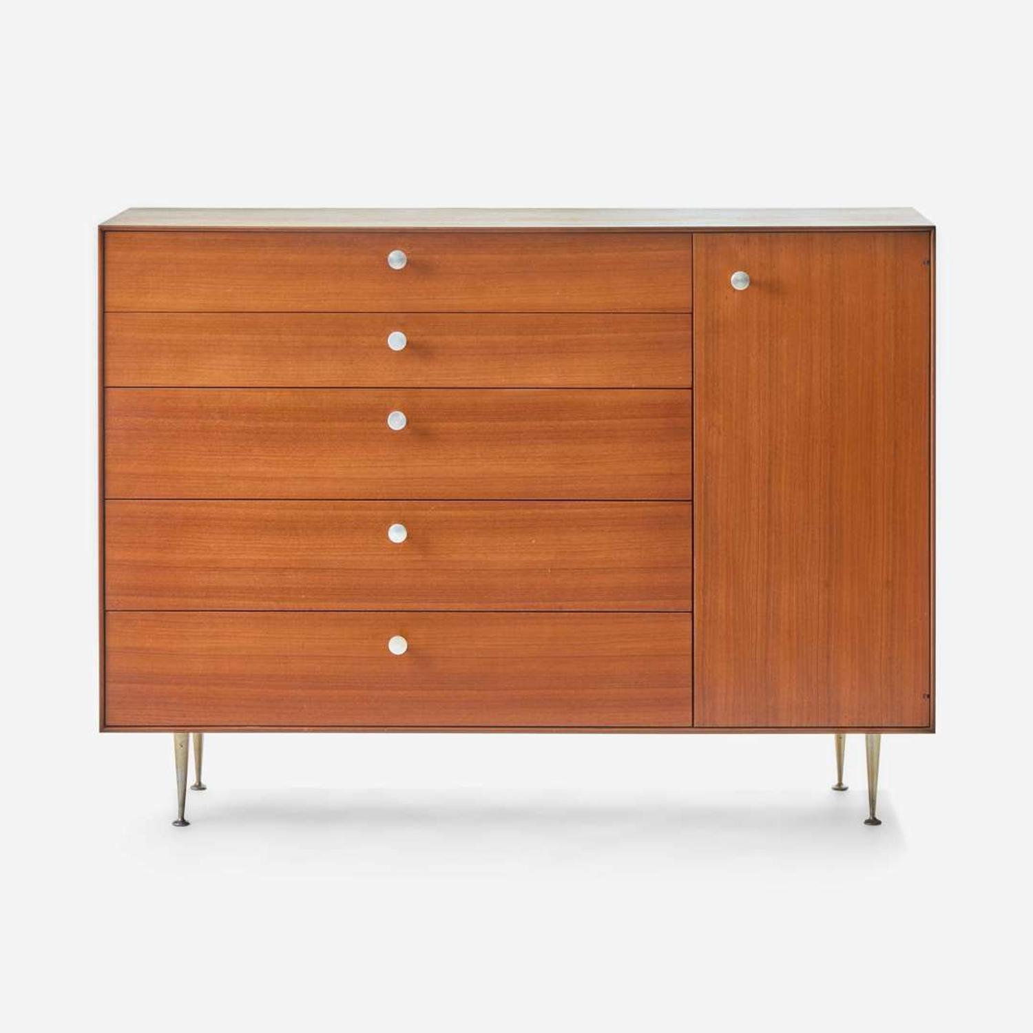 George Nelson (American, 1908-1986) Thin Edge Chest with Right-Hand Cabinet, Herman Miller, USA, circa 1950s