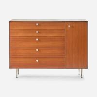 George Nelson (American, 1908-1986) Thin Edge Chest with Right-Hand Cabinet, Herman Miller, USA, circa 1950s