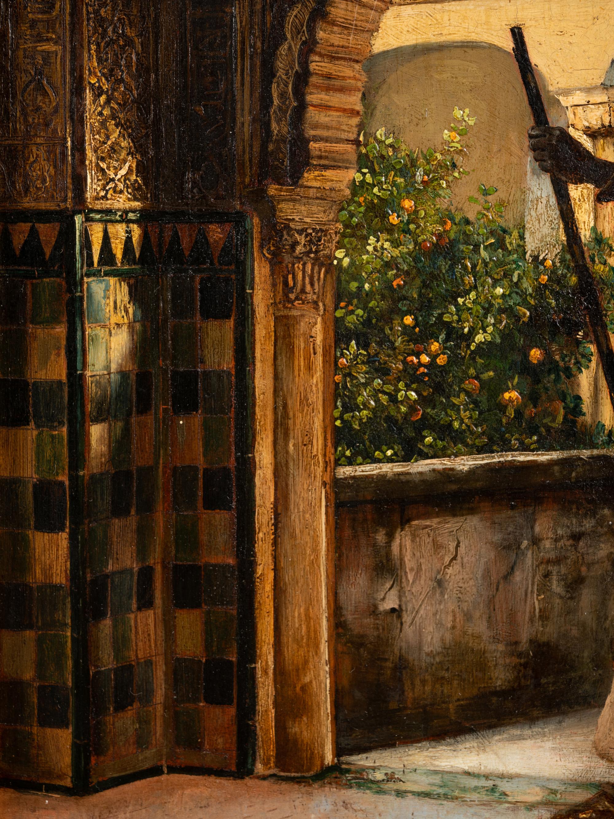 Guard in Orientalist Interior