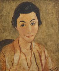 André Derain (French, 1880-1954) — Portrait de Maria Lani, c. 1928