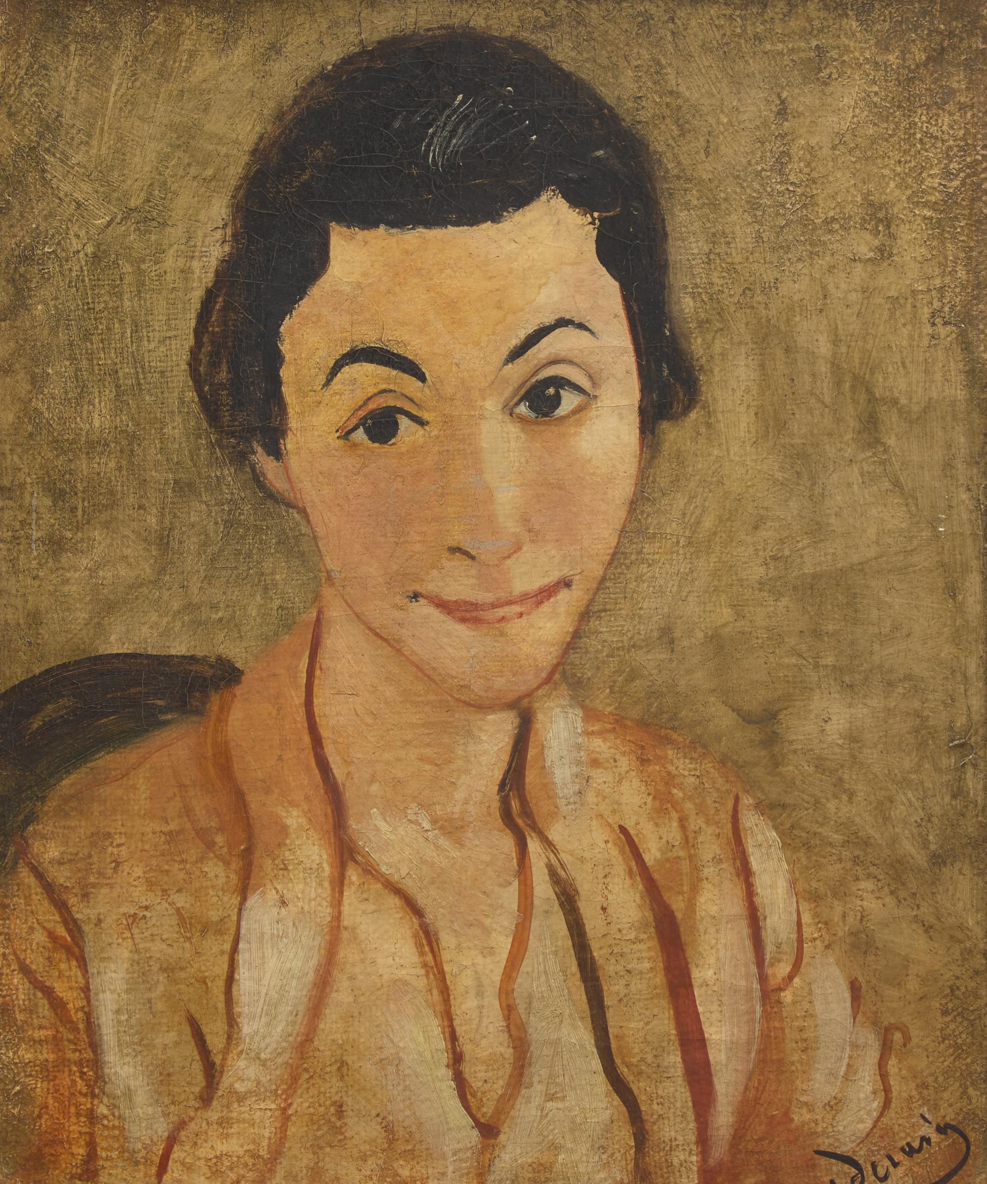 André Derain (French, 1880-1954) — Portrait de Maria Lani, c. 1928