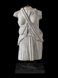 A Continental Marble Female Torso