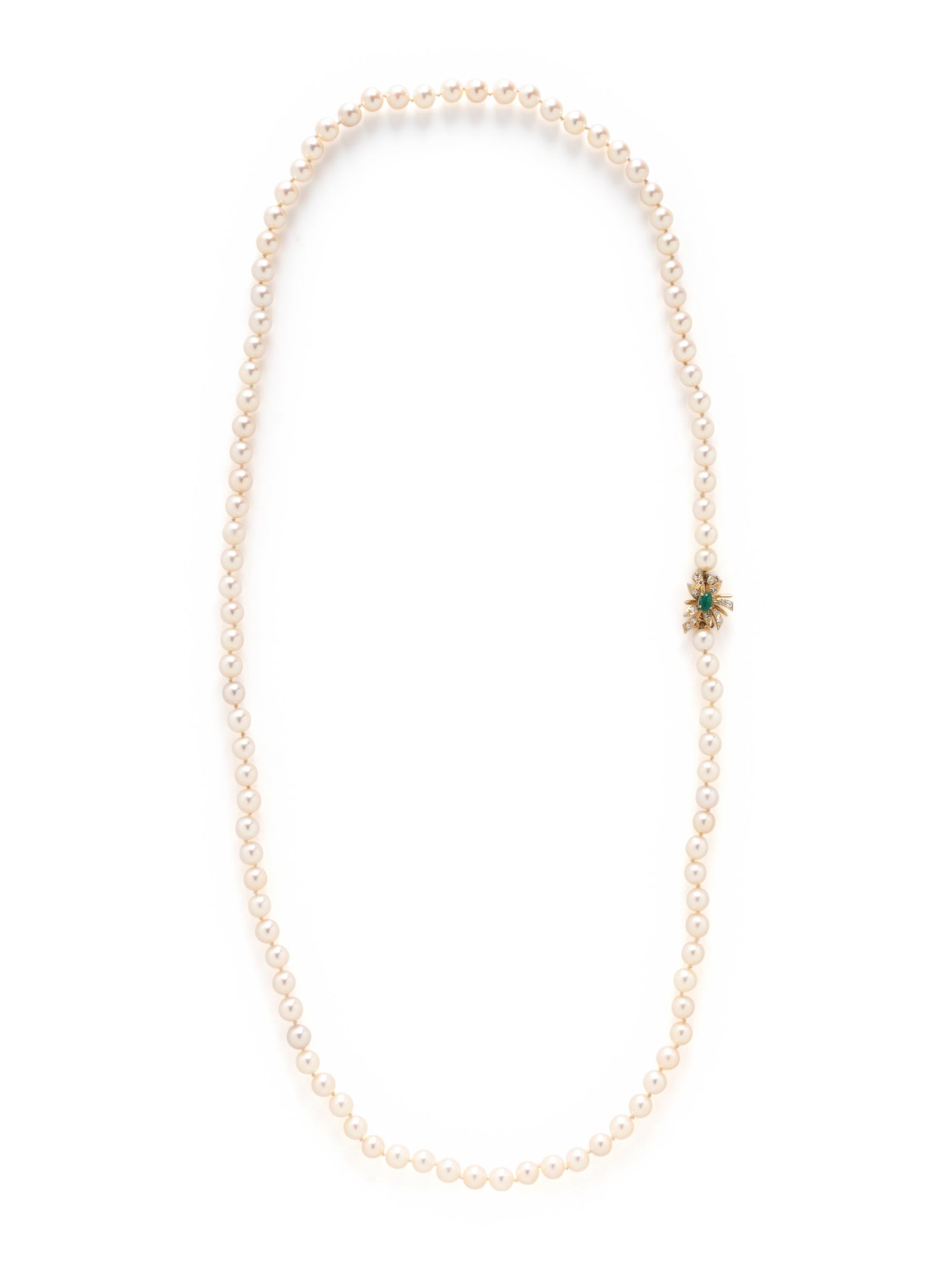 CULTURED PEARL NECKLACE