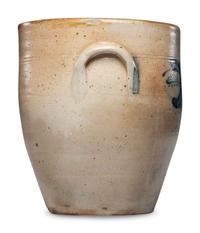 A Thomas Exby Six-Gallon Cobalt Decorated Stoneware Jug