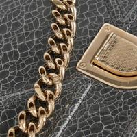 A Dior Medium Gray Calf Leather Diorama Bag Dior