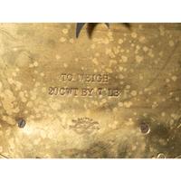 An English Engraved Salter Spring Balance Brass Scale