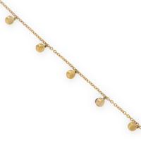 Slane & Slane, Yellow Gold and Multigem Necklace