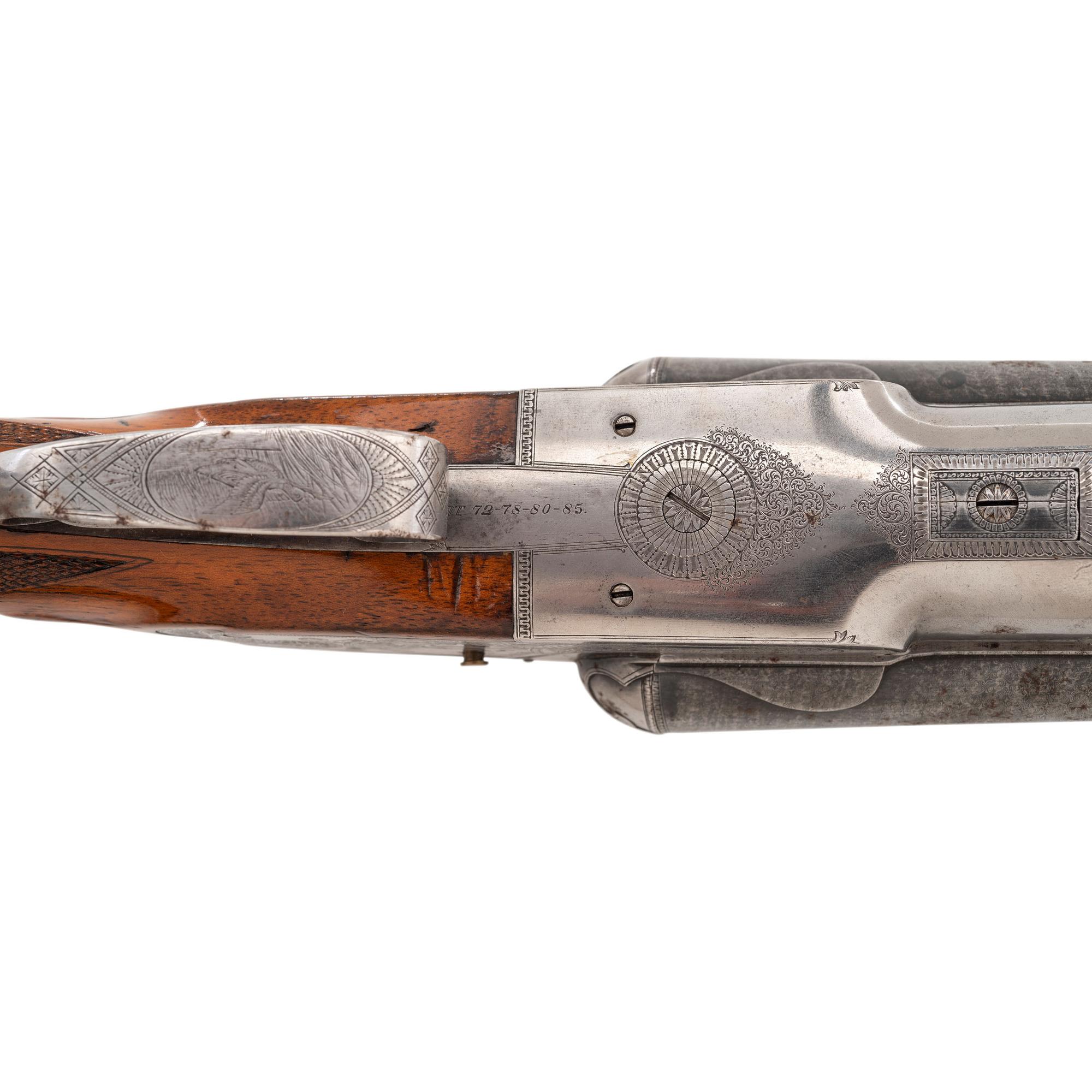 Lefever Arms Company B Grade 10 Gauge SxS Shotgun
