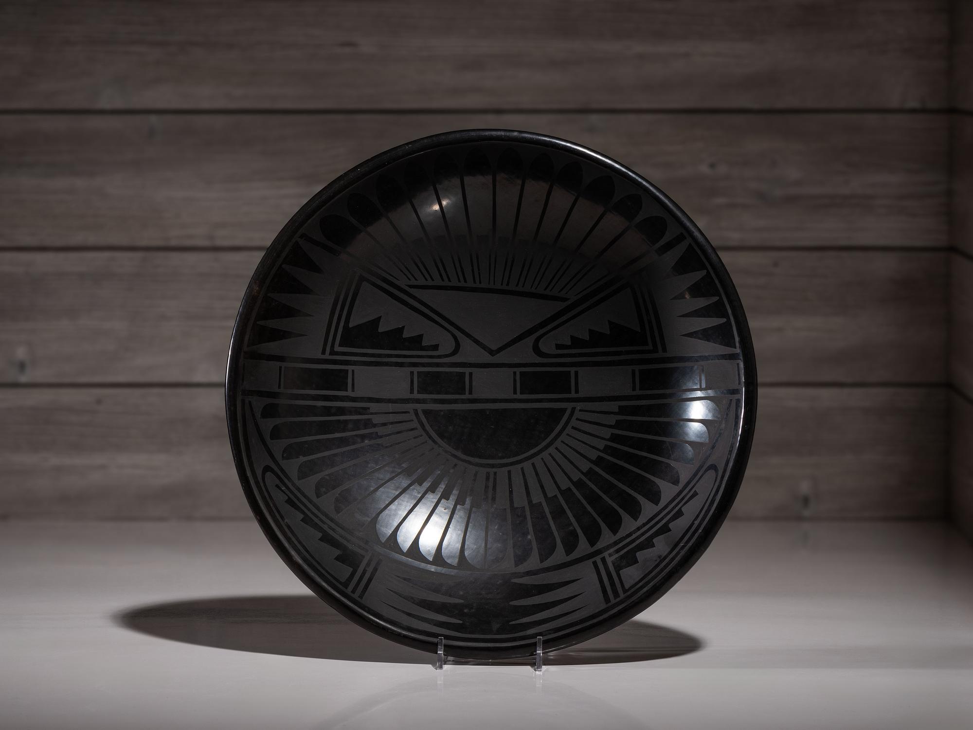 Blackware Pottery Bowl