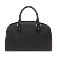 Louis Vuitton, Black Epi Pont-Neuf Handbag