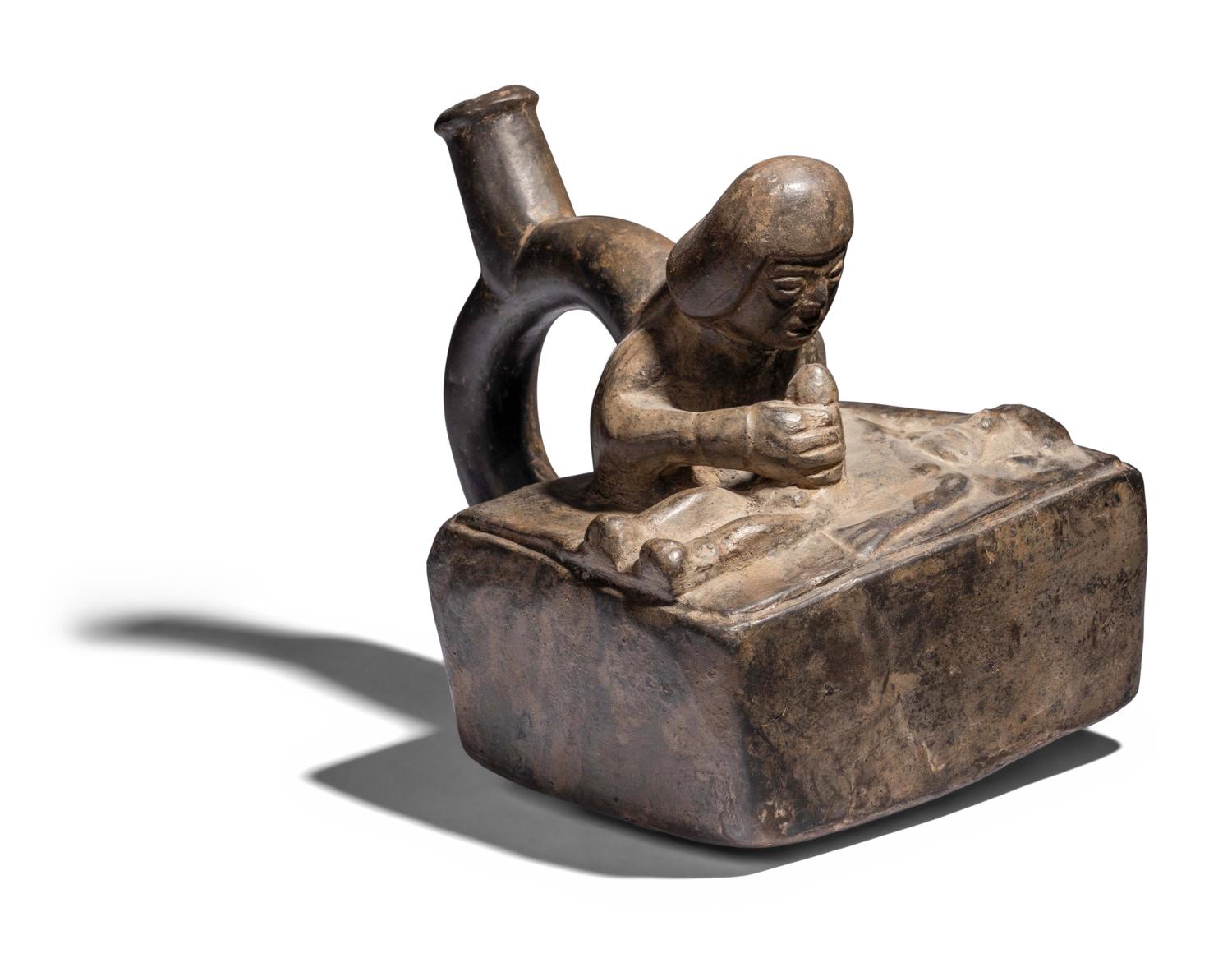 A Moche Erotic Stirrup Vessel