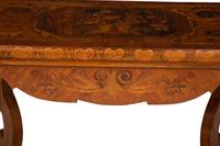 A Dutch Marquetry Center Table
