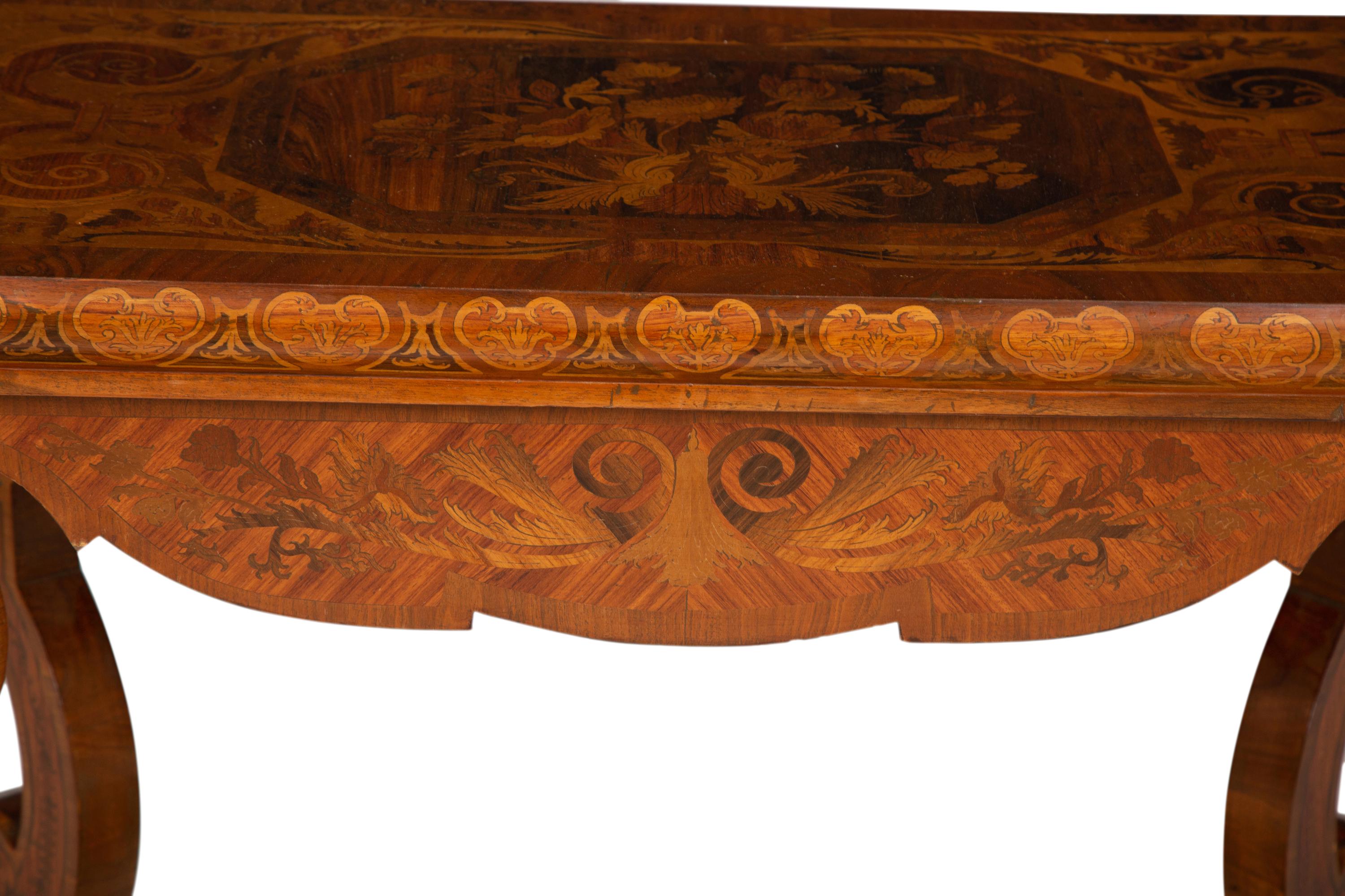 A Dutch Marquetry Center Table