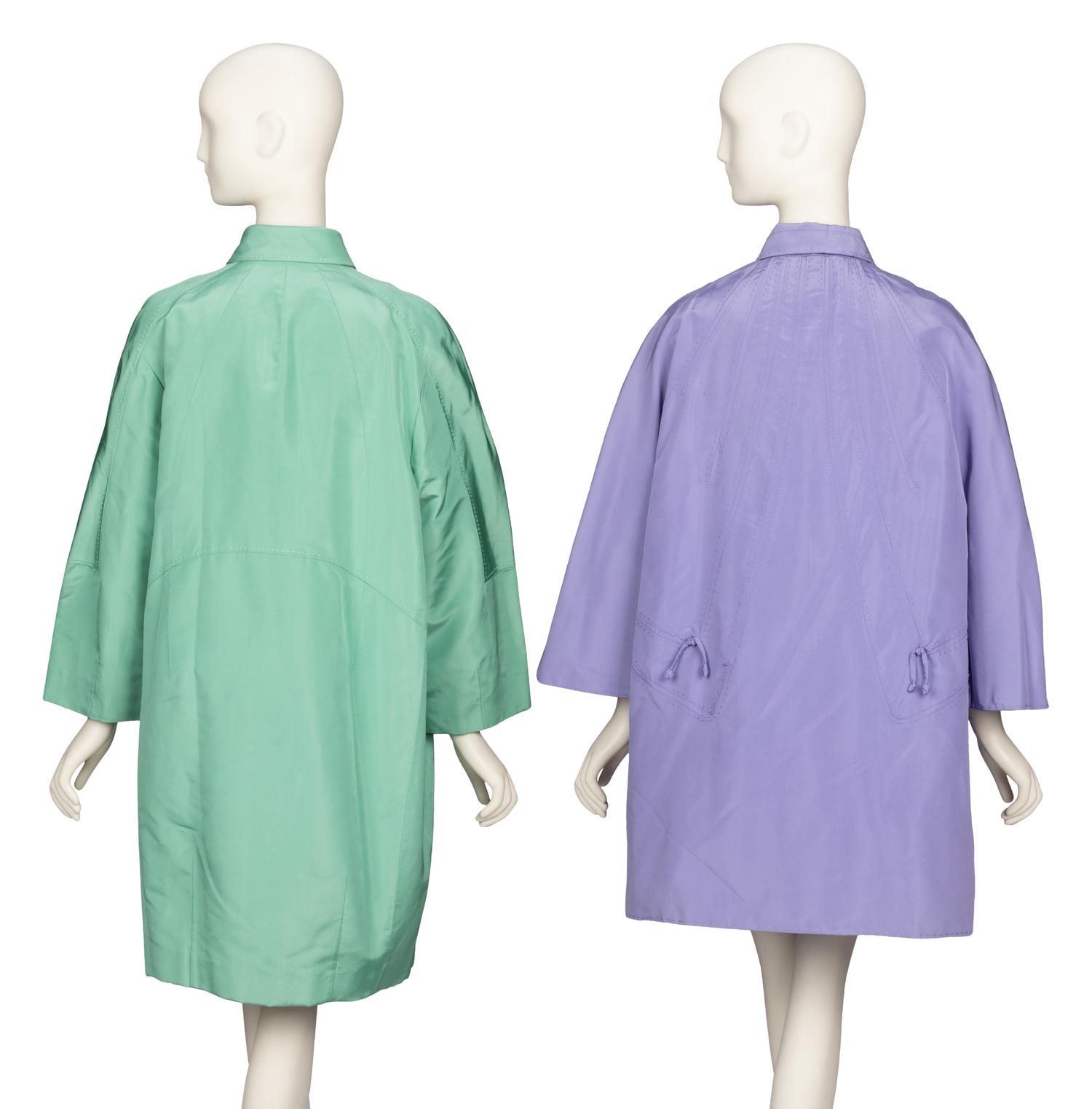 Ralph Rucci, Two Silk Coats
