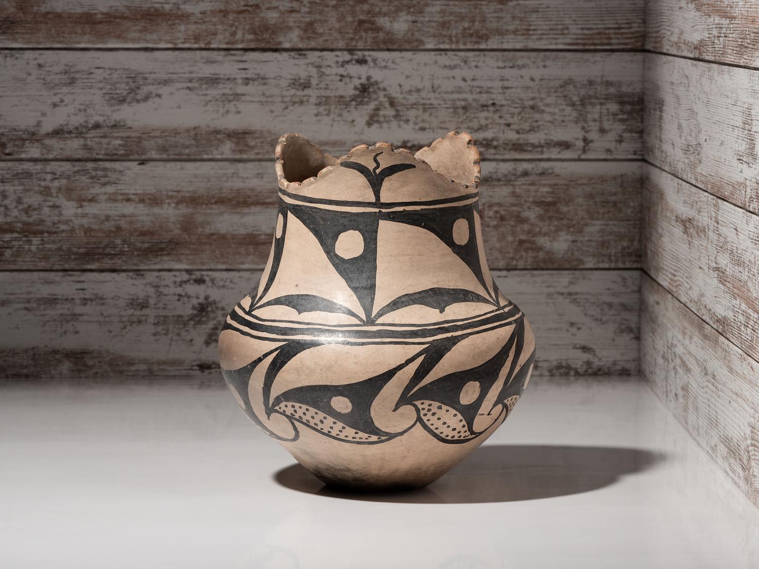 San Ildefonso Pottery Jar
