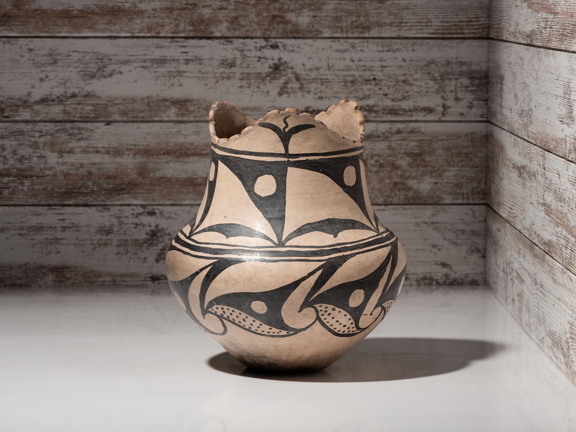 San Ildefonso Pottery Jar